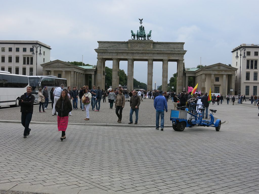 Die Quadriga auf dem Brandenburger Tor – Übername «Retourkutsche»