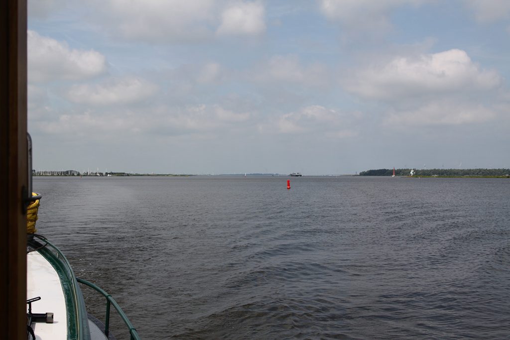 Auf dem Ketelmeer unterwegs