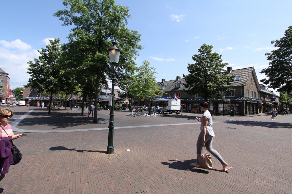 Der Marktplatz von Huizen