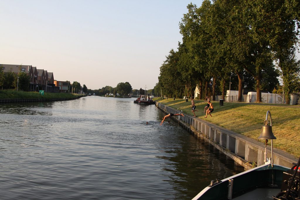 Sommerfreuden im Merwedekanaal