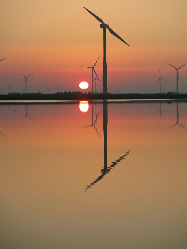 Sonnenaufgang über dem Eemmeer