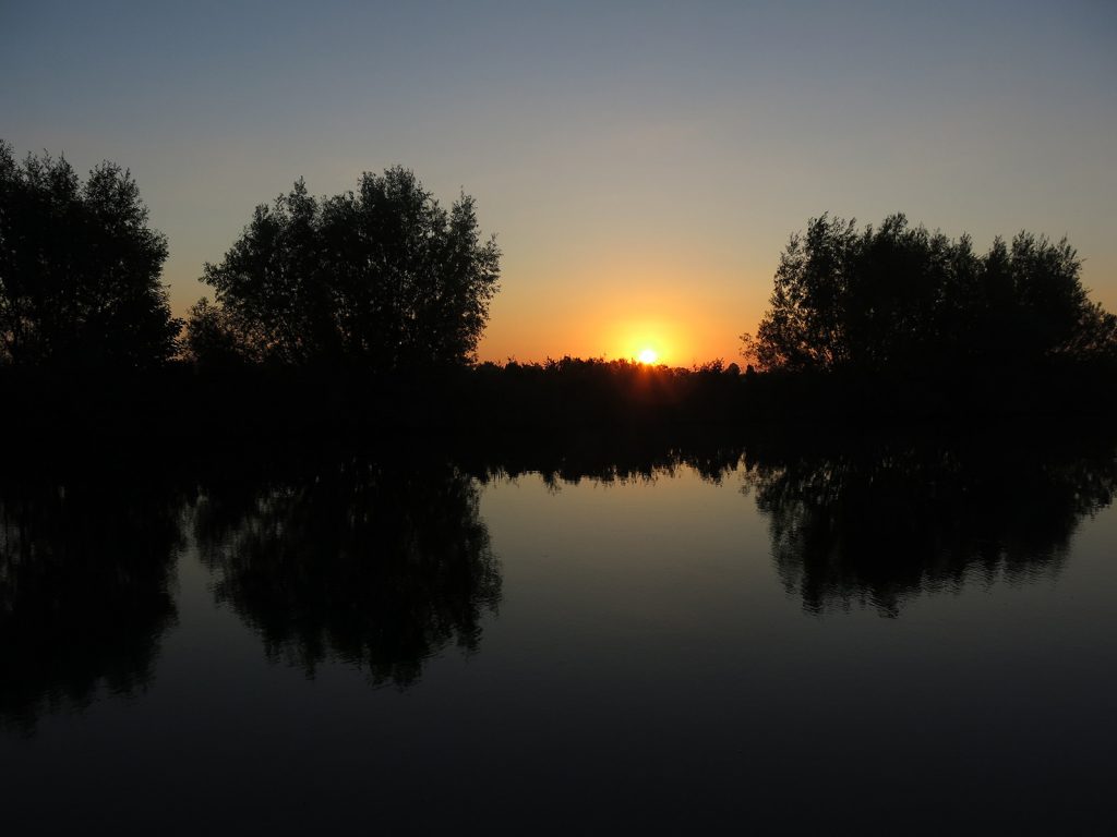 Sonnenuntergang am Jeltesloot