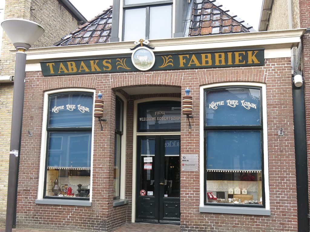 Das Stammhaus des Kaffee-, Tee- und Tabakkonzerns Douwe Egberts