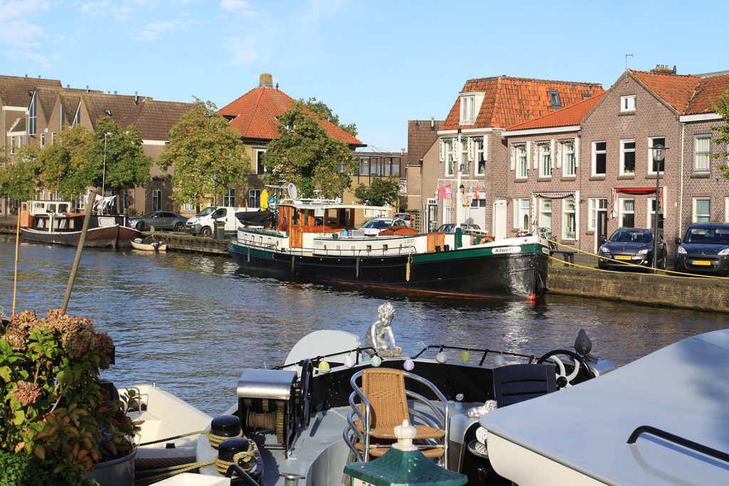 In der Stadsgracht Zuid in Sneek