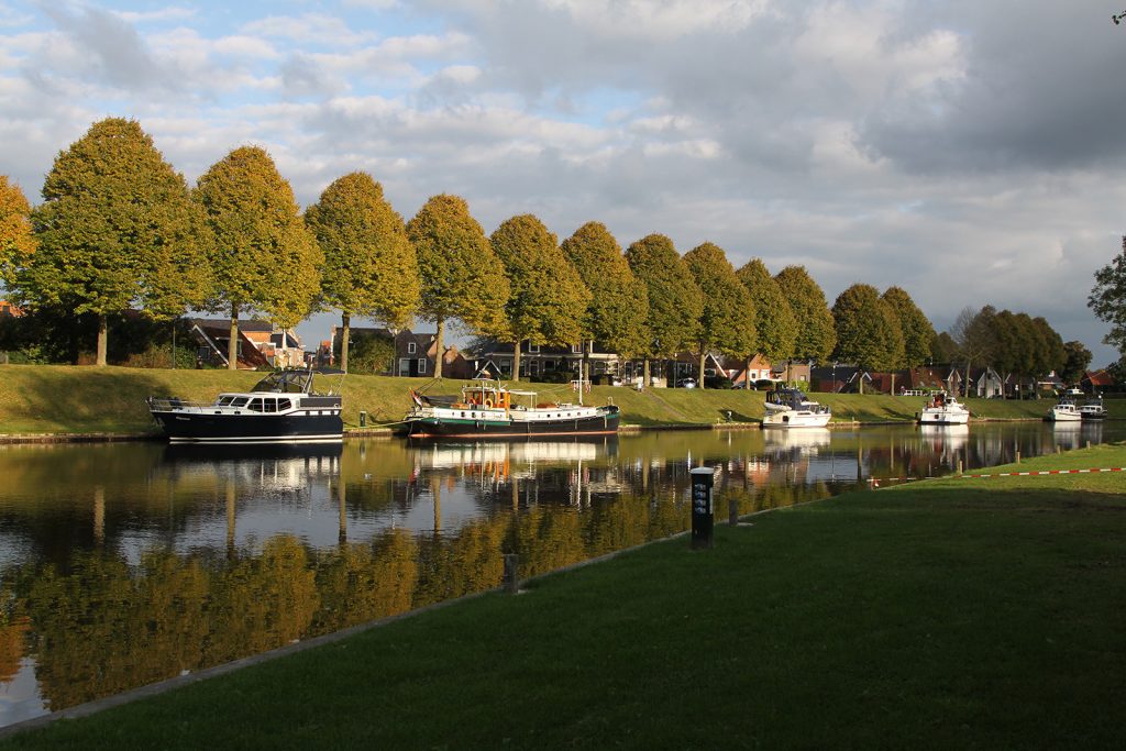 Liegestellen in Dokkum