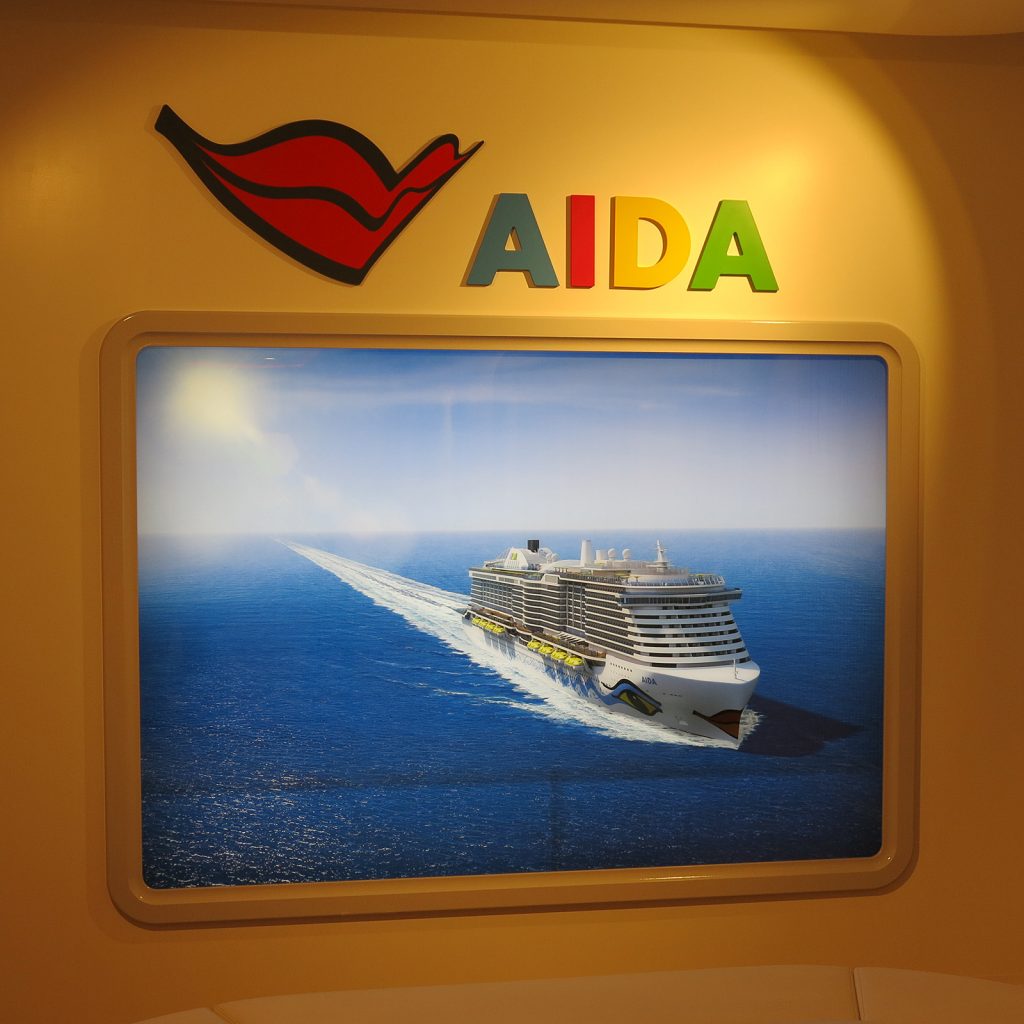 Von der Meyer Werft gebaut: Ein AIDA Schiff