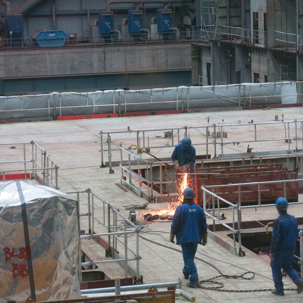 Auf der Meyer Werft