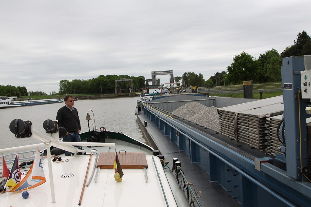 Die Schleuse Herbrum als Nadelöhr