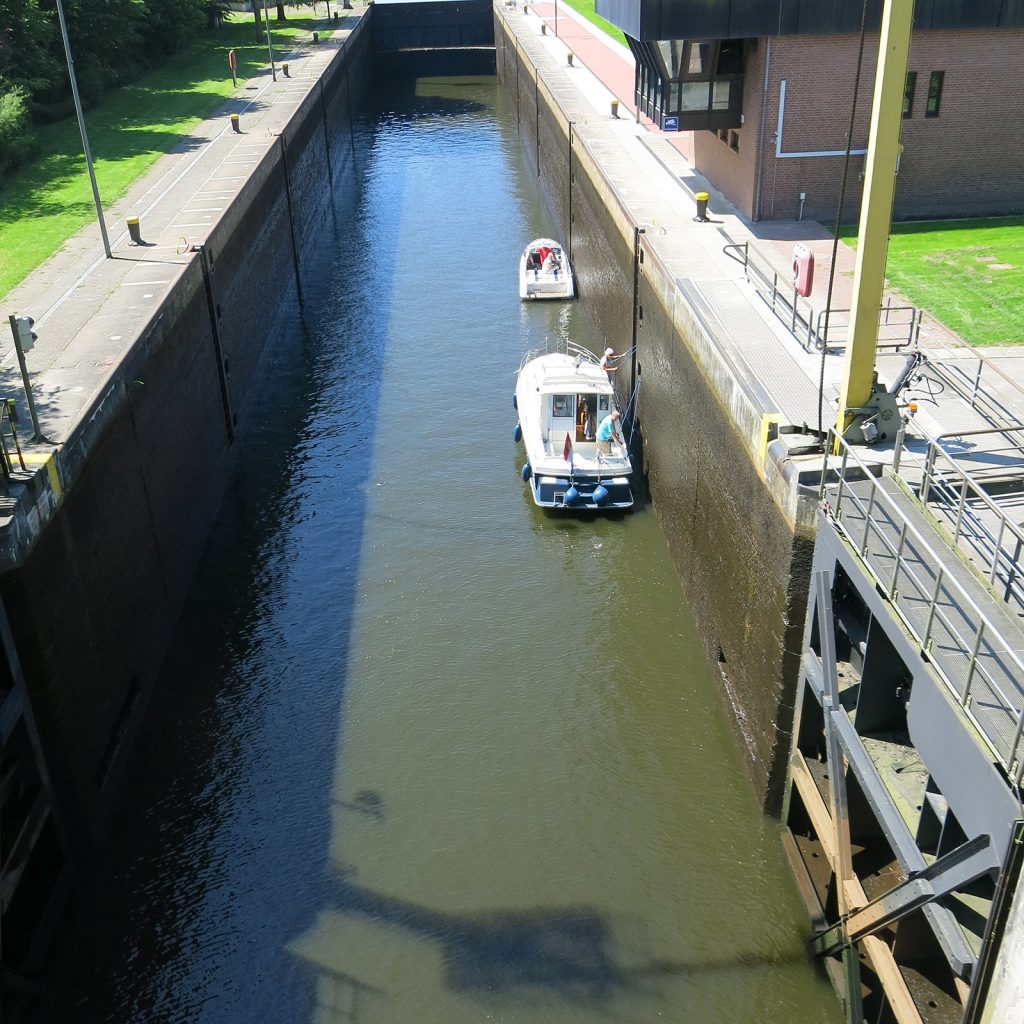 Die Schleuse Oldenburg