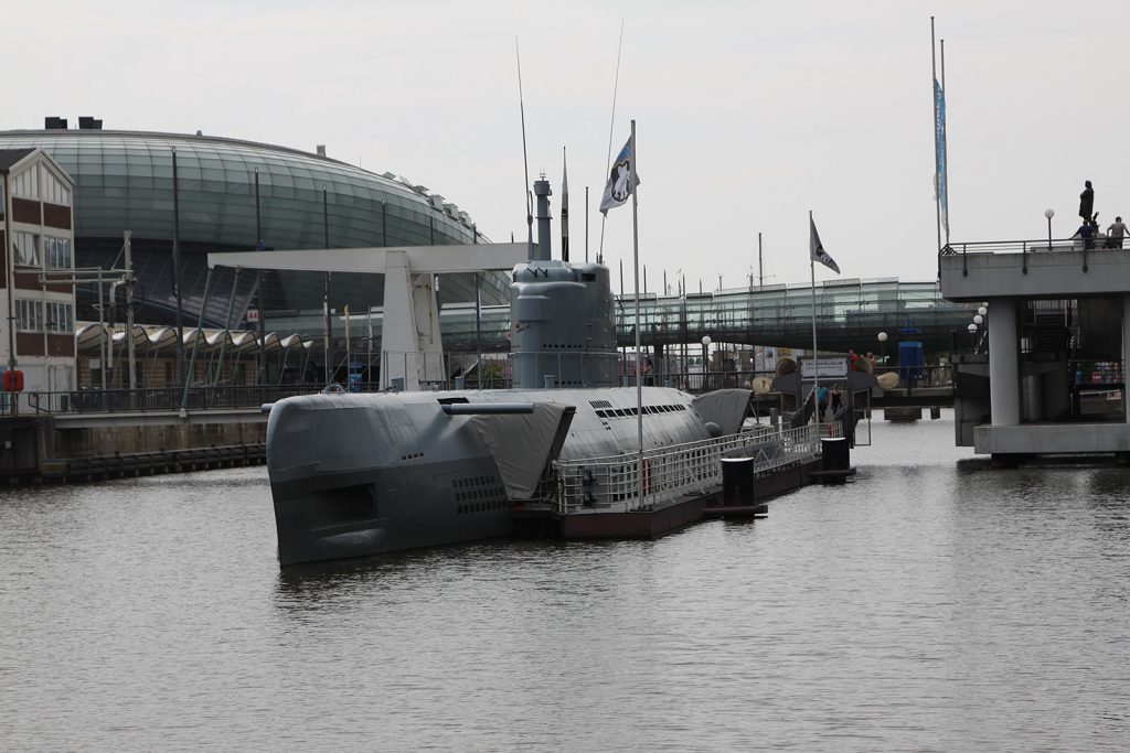 Die «Wilhelm Bauer» im Museumshafen in in Bremerhaven