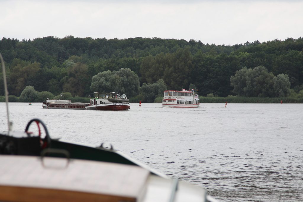 Vom Elbe-Seitenkanal auf die Elbe hinaus