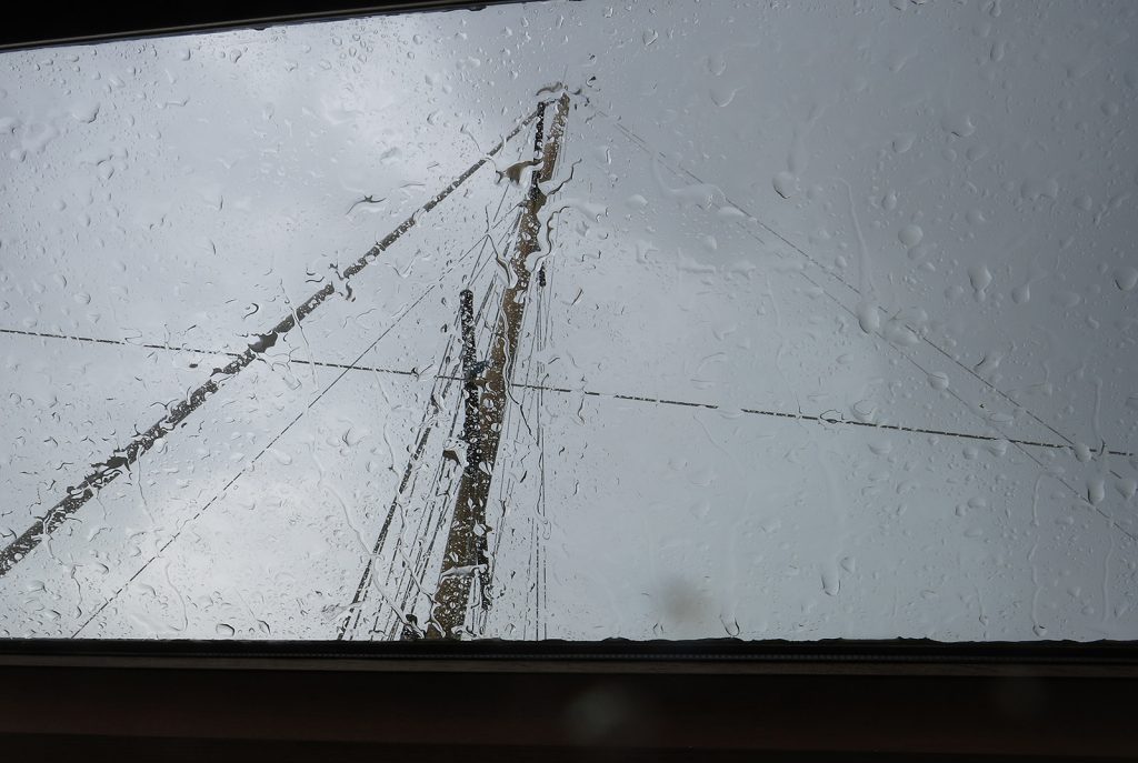 Der norddeutsche «Sommer» (Blick aus dem Oberlicht)