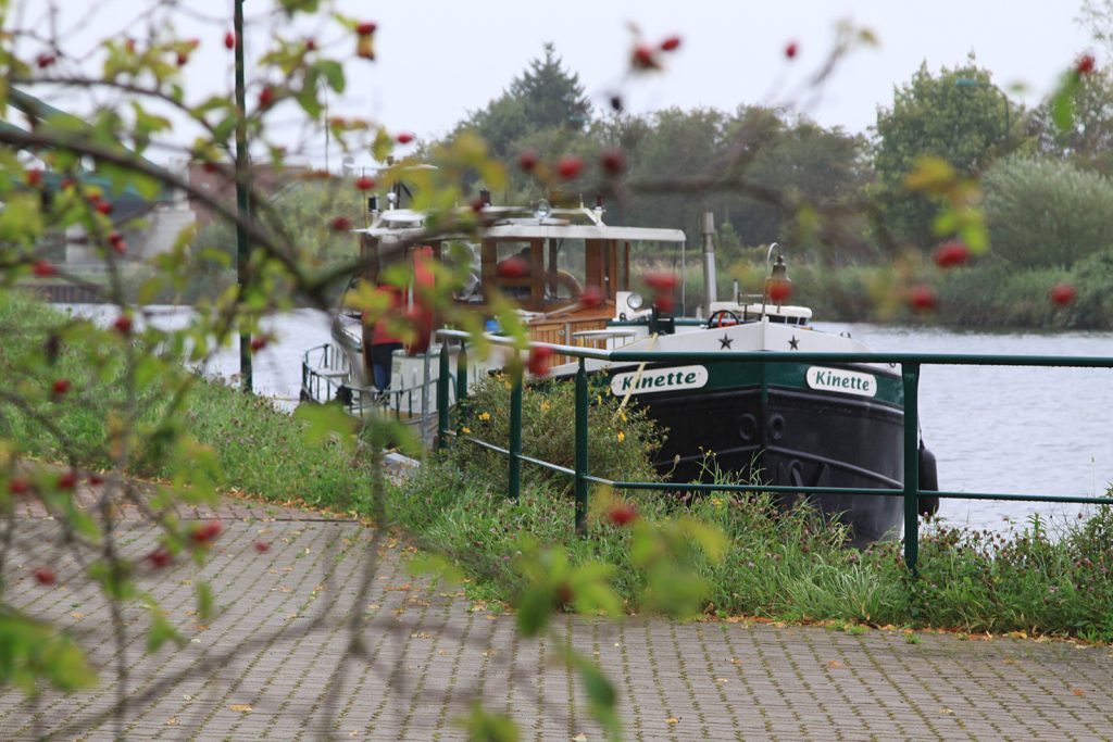 Im Oberwasser der Schleuse Lauenburg