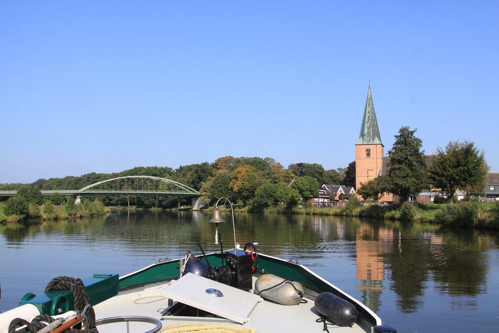 Das Dorf Steinbild am Dortmund-Ems-Kanal