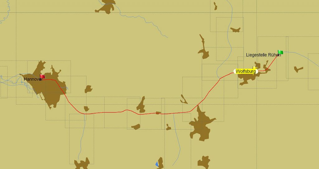 Dritte Etappe: Von Hannover nach Wolfsburg