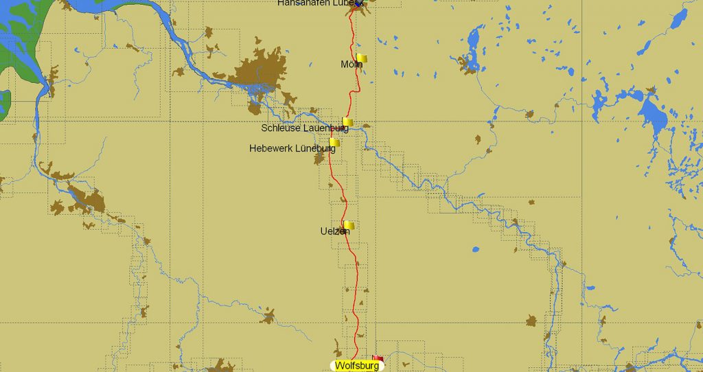 Vierte Etappe: Von Wolfsburg nach Lübeck