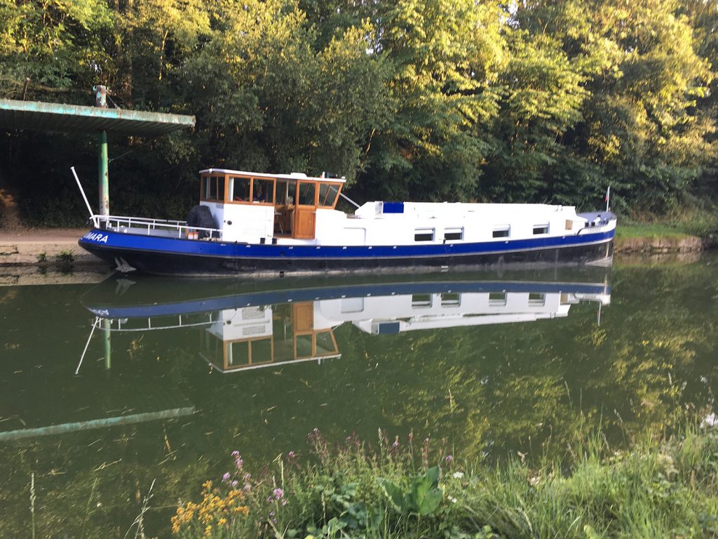 Liegestelle bei Haucourt nach dem Tunnel von Ledins